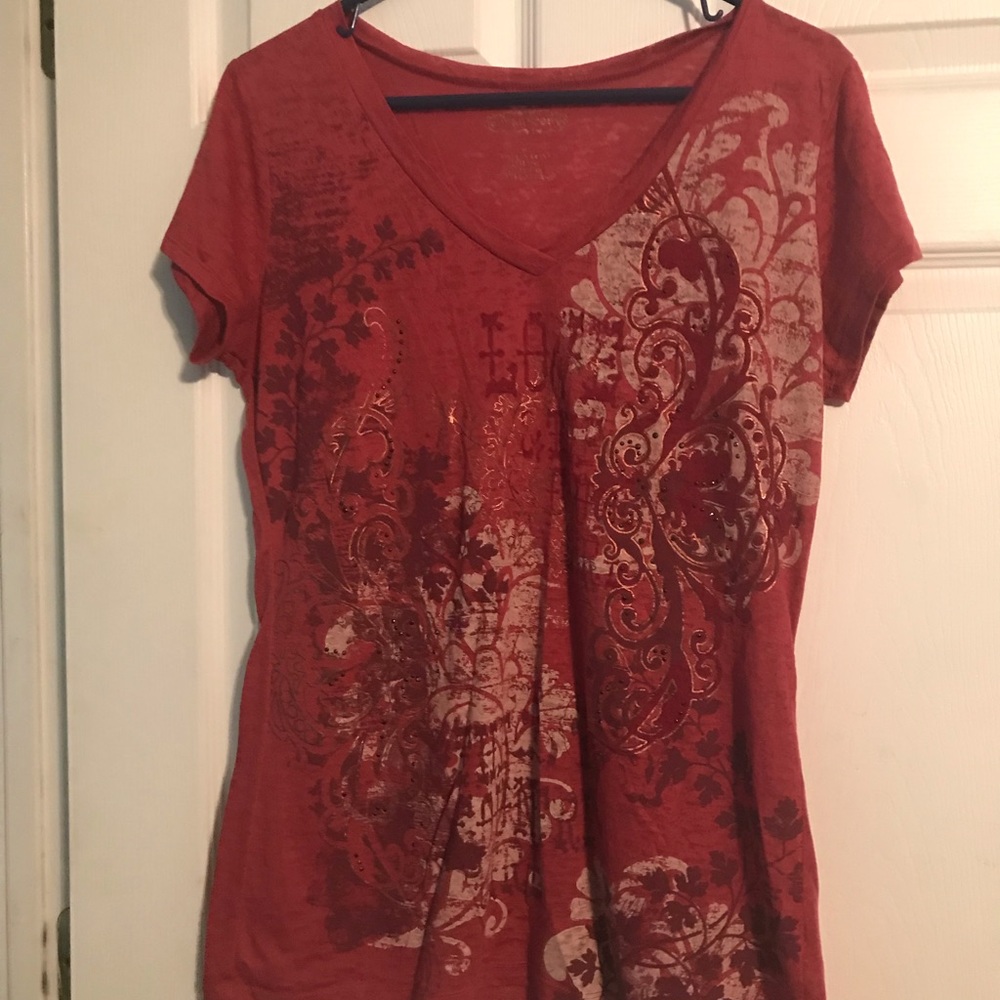 Red shirt
